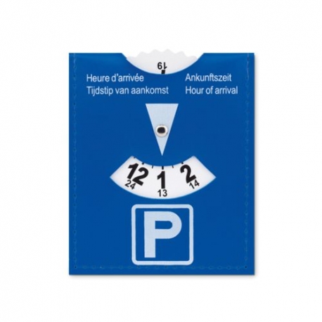 Carte de stationnement en PVC.