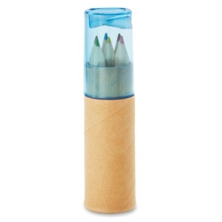 Tube de 6 crayons de couleur