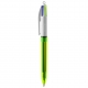 BIC® 4 Colours Fluo Bille + lanyard