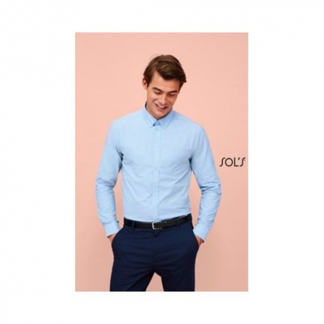 CHEMISE HOMME OXFORD MANCHES LONGUES BOSTON FIT