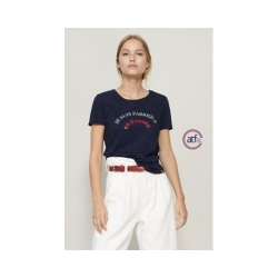 TEE-SHIRT FEMME COL ROND MADE IN FRANCE