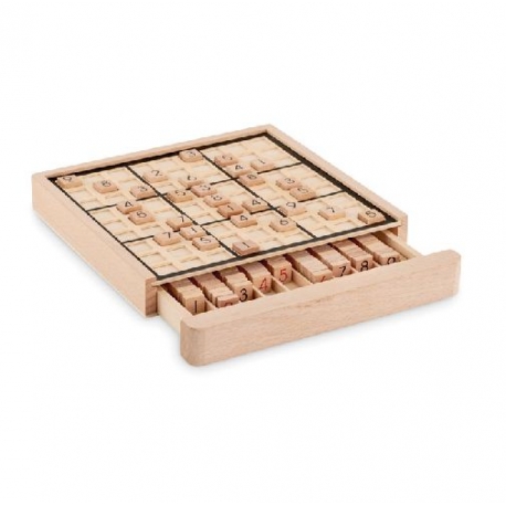 Wooden sudoku board game SUDOKU