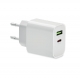 18W 2 port USB charger EU plug PORT