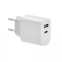 18W 2 port USB charger EU plug PORT