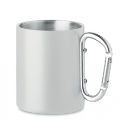Metal mug and carabiner handle AROM