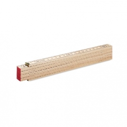 Carpenter ruler in wood 2m ARA