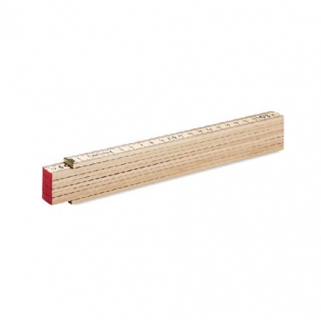 Carpenter ruler in wood 2m ARA
