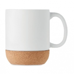 Matt ceramic cork mug 300 ml MATT