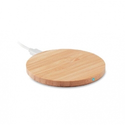 Bamboo wireless charger 15W RUNDO LUX